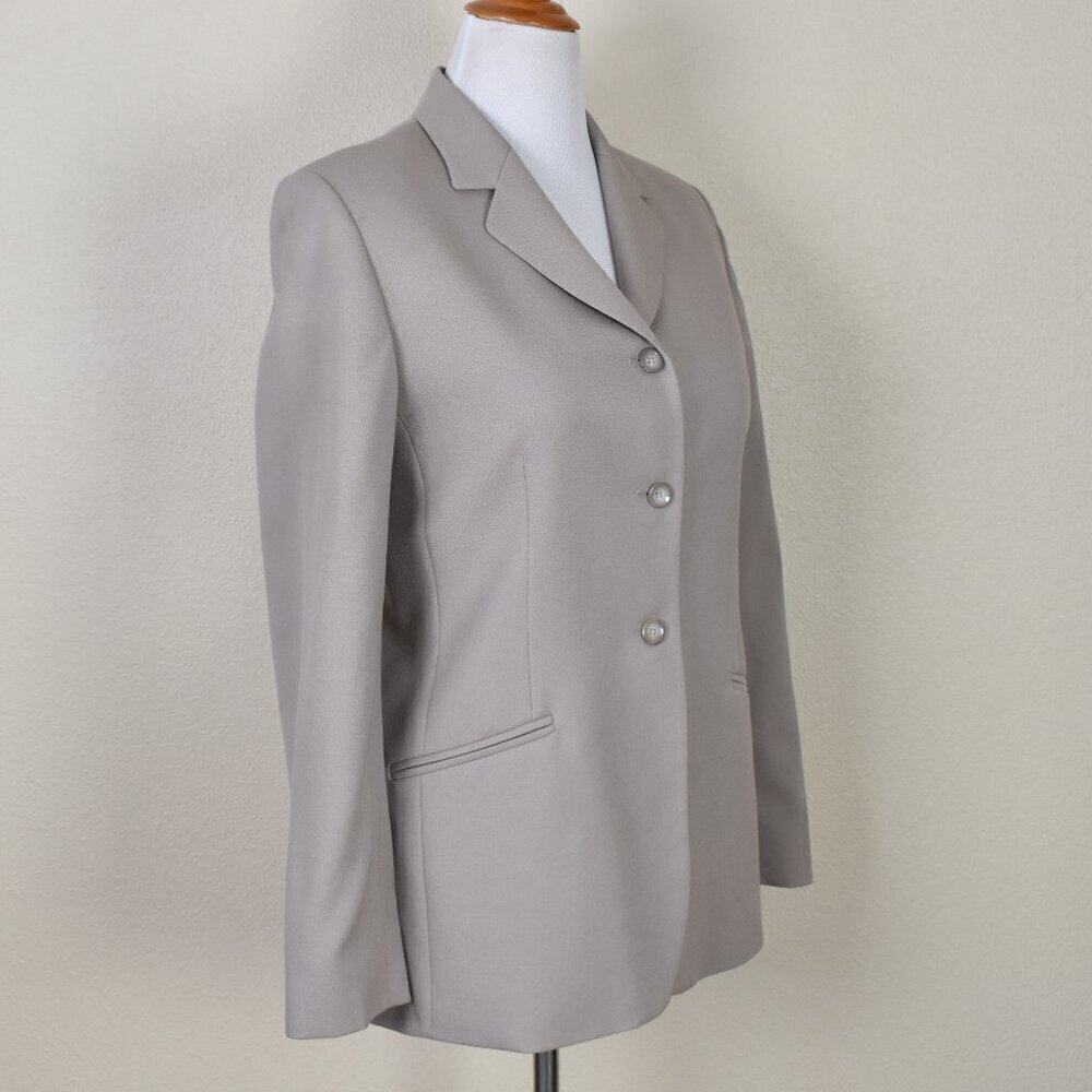 Pendleton Tan Khaki Blazer Wool 14 - Picture 3 of 7